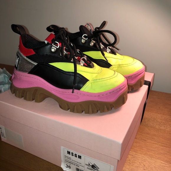 msgm chunky sneakers